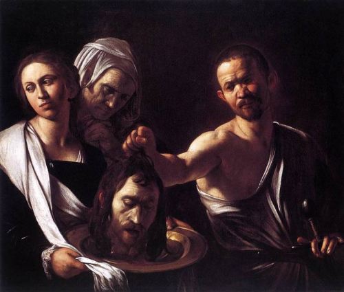 Michelangelo Caravaggio - Salomé com a cabeca de João Batista